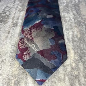 Vintage Designer Oscar De La Renta Studio Mens Ties 58”